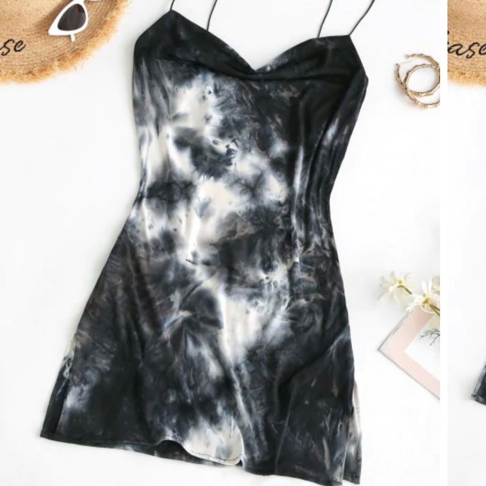 Soft tie dye dress